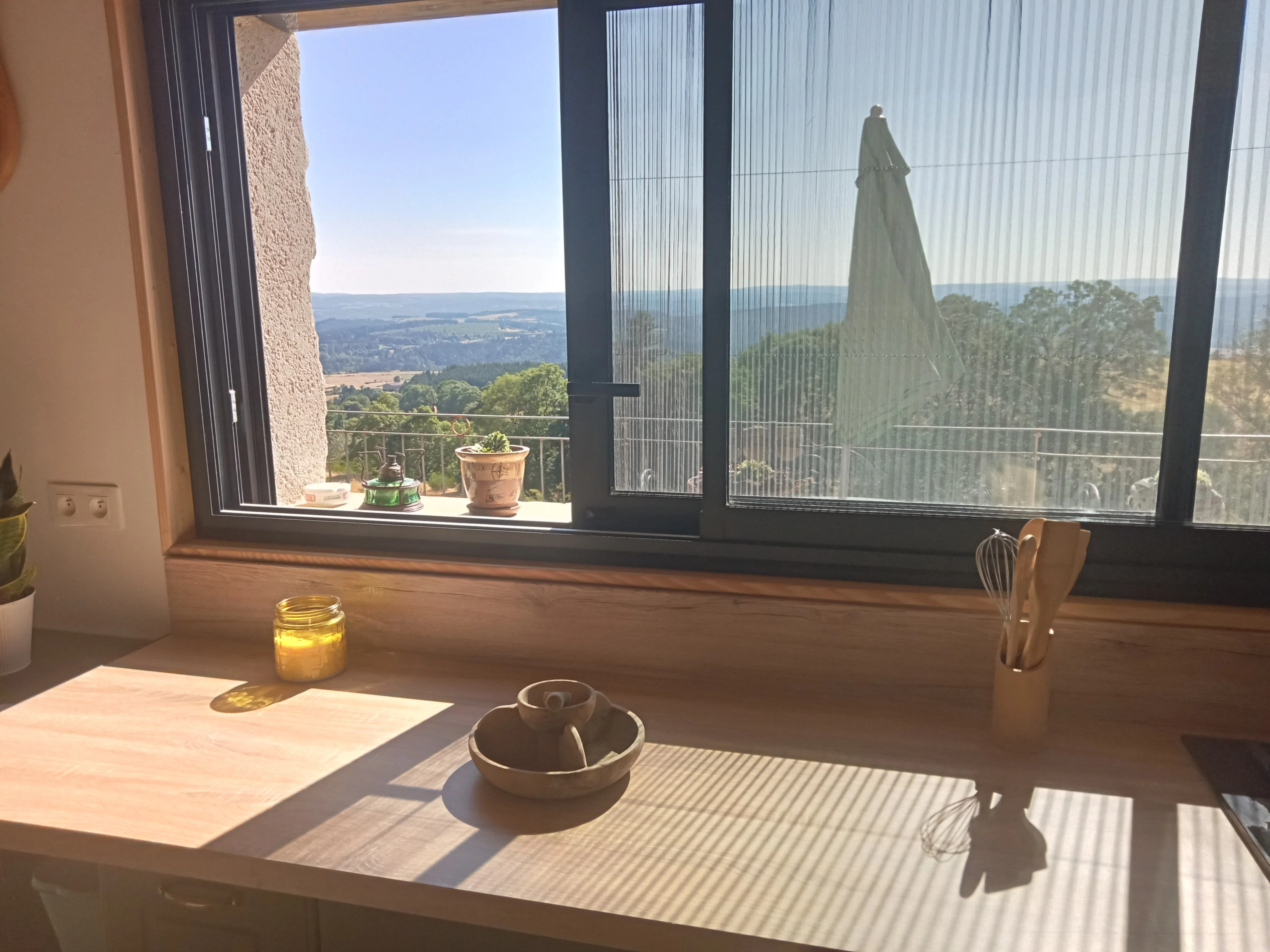 Vue de la cuisine 
